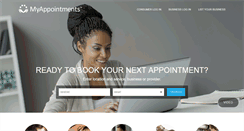 Desktop Screenshot of myappointments.com
